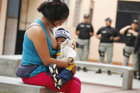Στο Περού οι περισσότερες φυλακισμένες γυναίκες έχουν διαπράξει εγκλήματα σχετικά με την εμπορία ναρκωτικών 